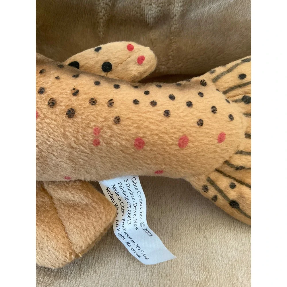 Cabin Critters Brown Trout Plush Stuffed Animal Fish 17 Inch Realistic Toy